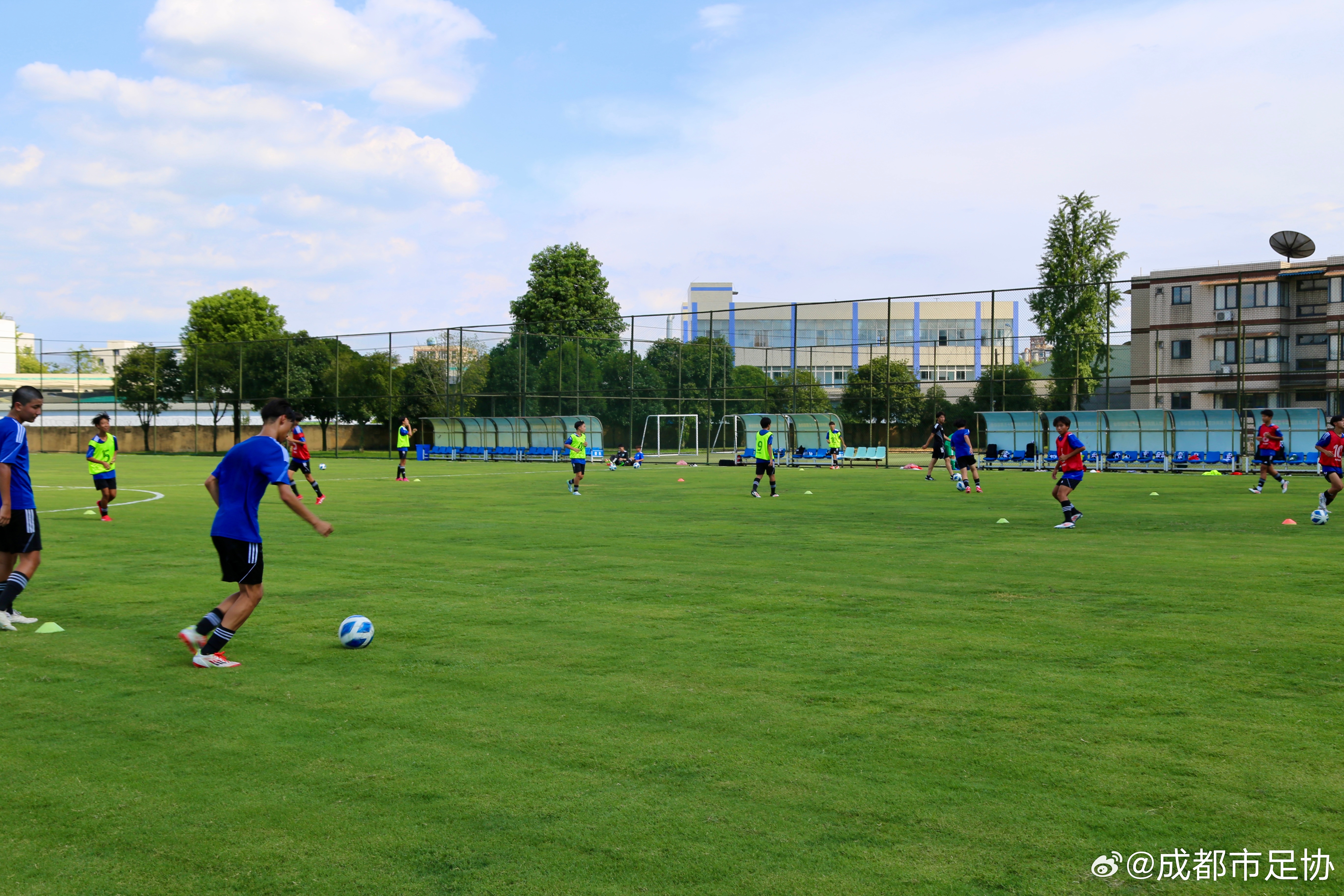 关于成都蓉城训练开放日，国际比赛日远射贴柱引欢呼，德国杯在即，心理建设被强调的信息